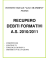 recupero debiti formativi as 2010/2011
