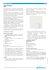 TECHNICAL SPECIFICATIONS