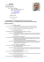 Europass Curriculum Vitae