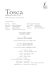 Libretto Tosca Melodramma eroi-comico in 3 atti