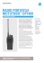 RADIO PORTATILE MOTOTRBO™ DP1400