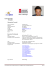 Curriculum Vitae Europass Informazioni Personali