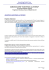 COMUNICAZIONE “ASSISTENZA ALL`ESTERO”