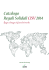 Catalogo Regali Solidali CISV 2014