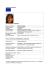 curriculum vitae - Comune di Chianciano Terme