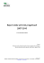 Report delle attività progettuali 2007-2010