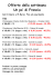 Offerte della settimana Un po` di Francia