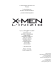 PRESSBOOK in ITALIANO di X-MEN: L`INIZIO