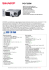 PG-F255W-Data/Video proiettori