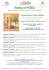 Programma domeniche di festa