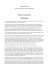 Comunicato Stampa --Kossentini -