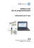 OMEGA FLEX Set di programmazione Istruzioni per l`uso