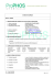 SCHEDA DI SICUREZZA Scheda n. P40ASL 1