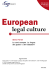 Le corti europee. La lingua: dei giudici o dei traduttori? Silvia Ferreri