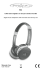 Cuffia stereo digitale con slot per scheda microSD Digital music