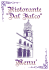 Il nostro Menù - Ristorante Dal Falco