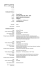 CV Formato europeo
