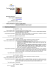 Curriculum Vitae Europass - Scuola Superiore Sant`Anna