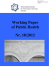 Working Paper of Public Health Nr. 18/2012
