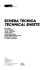 scheda tecnica technical sheets