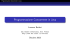 Programmazione Concorrente in Java