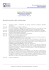 Programma - Architettura – UniRoma3