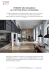 HI-MACS®: stile metropolitano per il loft `Canal House`, nei Paesi