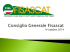 Consiglio Generale Fisascat 14 ottobre