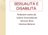 SESSUALITÁ E DISABILITÁ slide