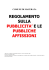 regolamento sulla pubblicità e affissioni