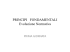 PRINCIPI FONDAMENTALI Evoluzione Normativa