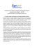 Documento sulle “Policies di valutazione di impatto di iniziative di