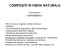 Compositi in fibra naturale