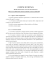 Regolamento della Avvocatura Comunale in