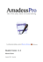 Manuale di Amadeus Pro