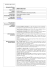 curriculum vitae - Centro di Riferimento Oncologico di Aviano
