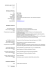 curriculum vitae