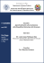 Incontro 17 NOVEMBRE ore 10.30 Polo Piagge Aula B2 Via