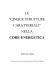 “cinque strutture caratteriali” nella core-energetica