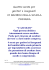 Quattro serate per genitori e insegnanti DI BAMBINI DELLA