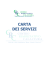 CARTA DEI SERVIZI C C - centro riabilitativo calaciura di Biancavilla