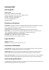 Curriculum Vitae Dati Anagrafici Istruzione e