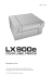 LX900e Manual Italiano