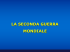 la seconda guerra mondiale