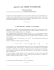 Appunti sulle SERIE NUMERICHE