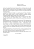 Lettera al Sindaco