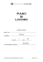 piano di lavoro