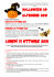 Halloween 2016, programma