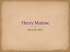 Henry Matisse - Associazione culturale E. Levi