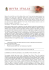 newsletter 3 anno 1